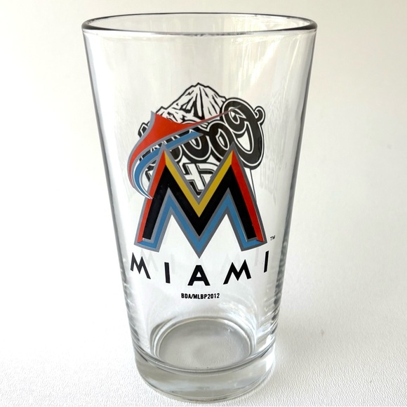 Miami Marlins Coors Light Pint Glass 2012 - Picture 1 of 8
